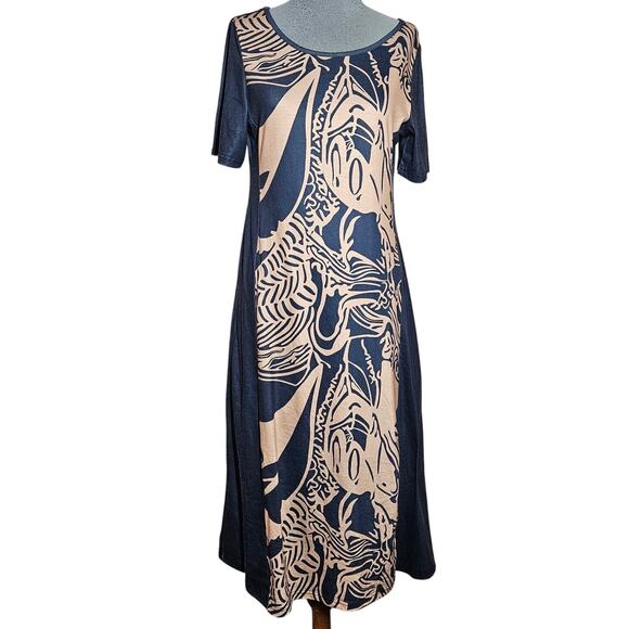 Short Sleeve Knee Length Dress Size Small - Picture 1 of 4